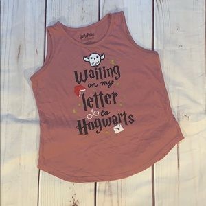 Harry Potter salmon tank top